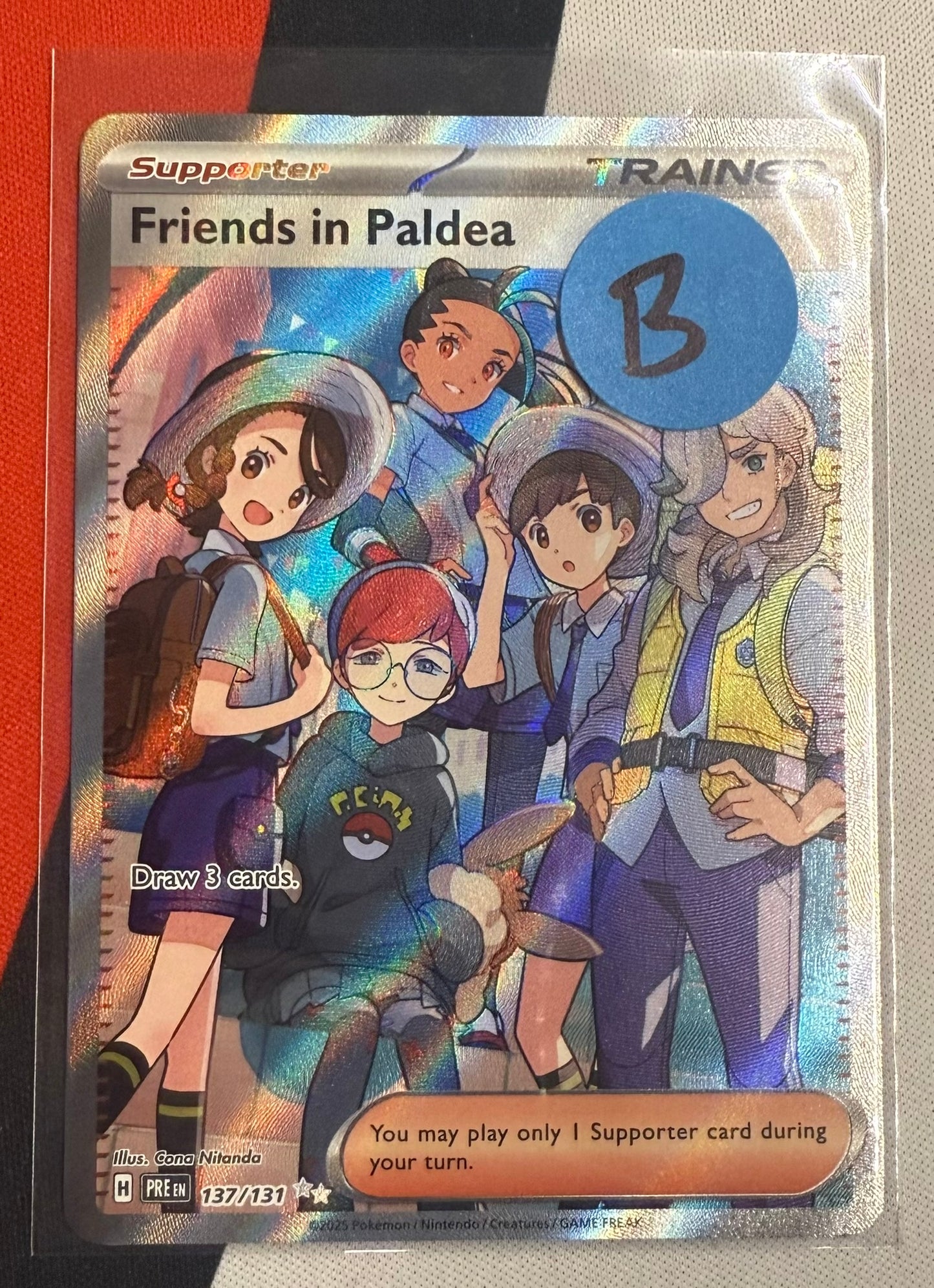 Friends in Paldea #137 – Prismatic Evolutions (Ultra Rare) B