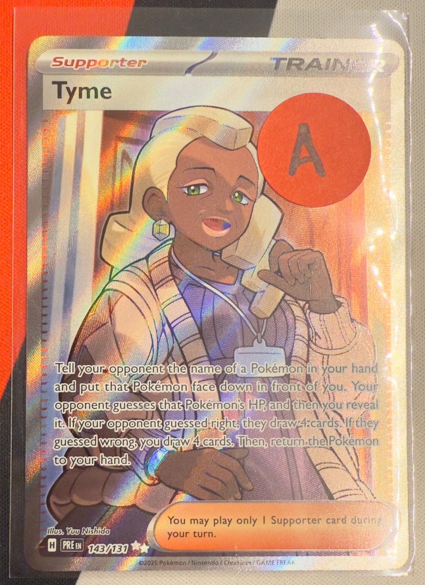 Tyme #143 – Prismatic Evolutions (Ultra Rare) A
