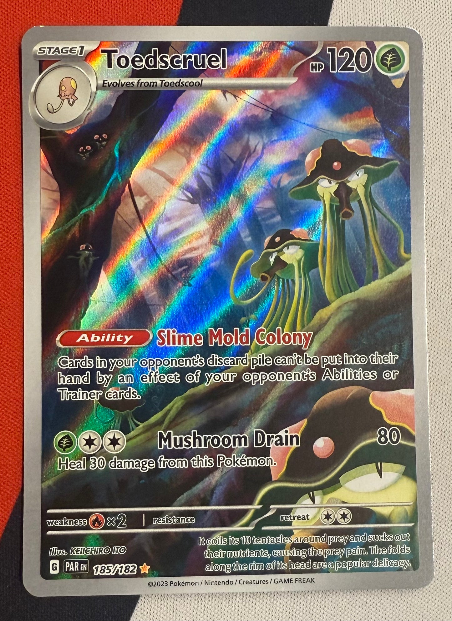 Toedscruel #185 – Paradox Rift (Illustration Rare)