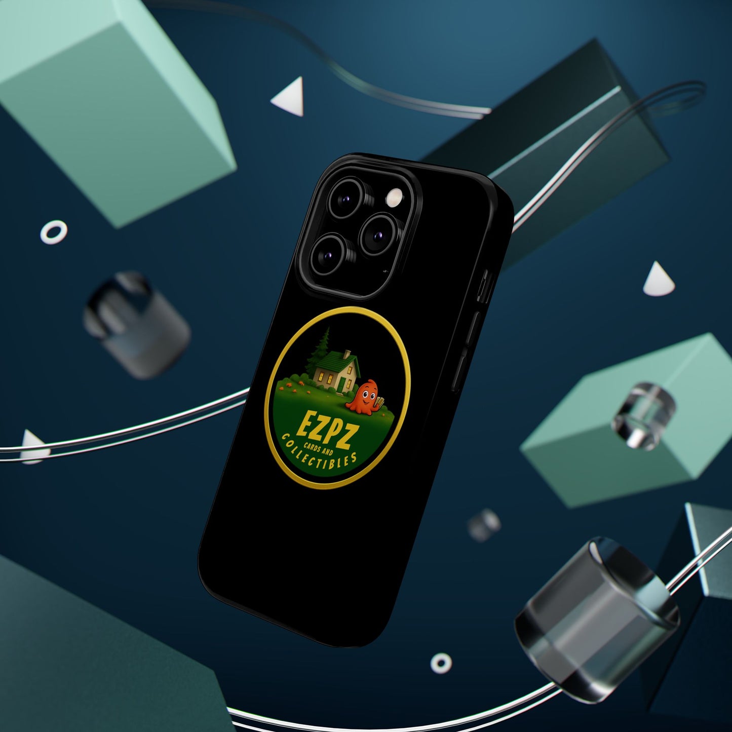 MAGNETIC IMPACT RESISTANT EZPZ Cards and Collectibles Phone Case