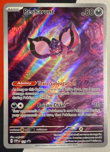 Pecharunt #129 – Scarlet & Violet (Black Star Promo, Full Art) F