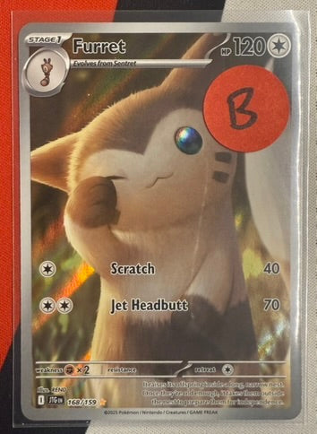 Furret #168 – Journey Together (Illustration Rare) B