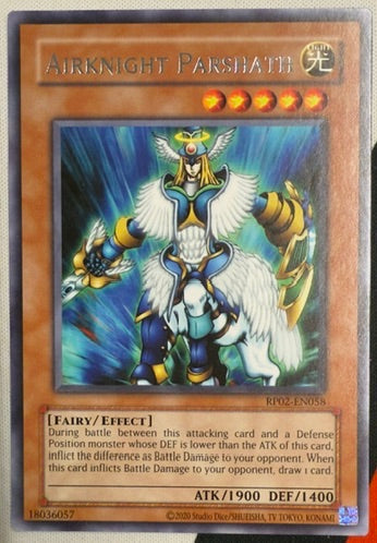 Airknight Parshath #RP02-EN058 – Retro Pack 2 (Rare)
