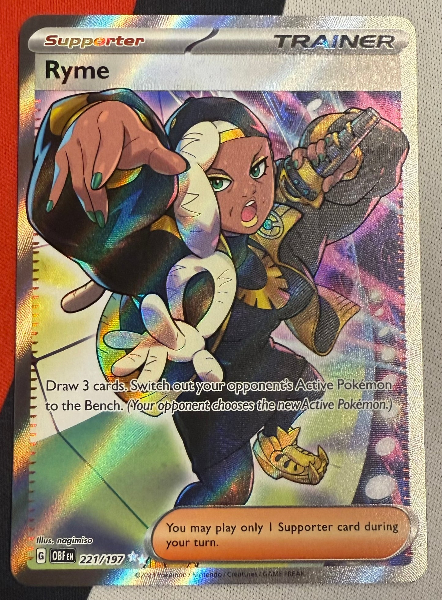 Ryme #221 – Obsidian Flames (Ultra Rare) B