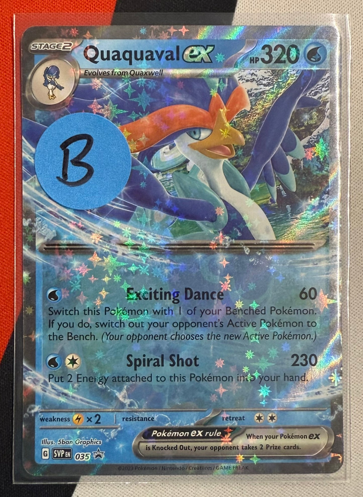 Quaquaval ex #35 – Scarlet & Violet Promo (Black Star Promo) B