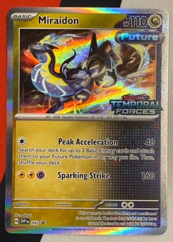 Miraidon #92 – Scarlet & Violet Promo (Black Star Promo)