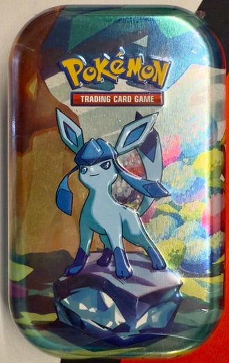*IN PRINT* Pokemon Prismatic Evolutions Mini Tin – Glaceon