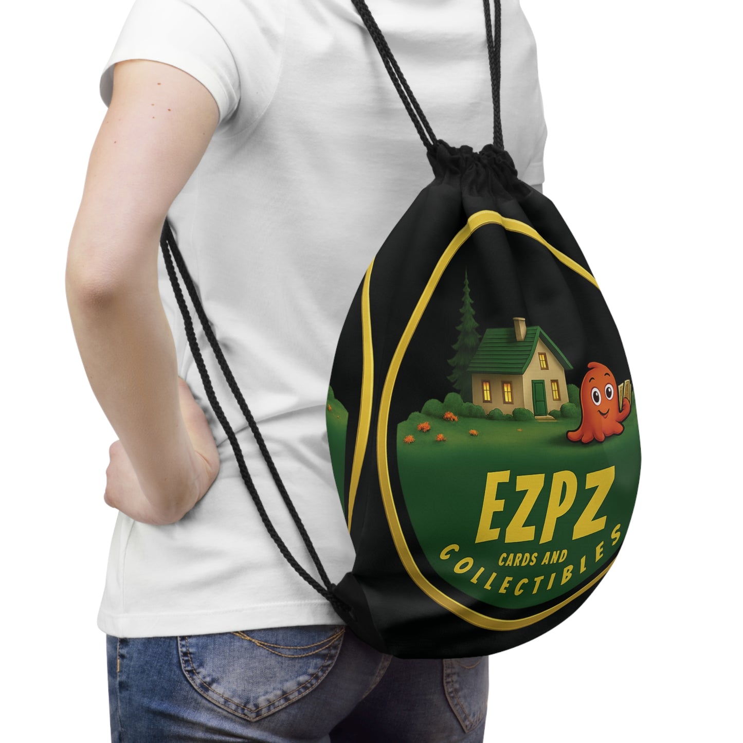 EZPZ Cards and Collectibles Drawstring Bag