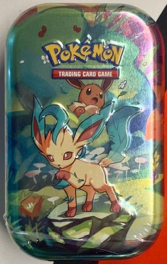 *IN PRINT* Pokemon Prismatic Evolutions Mini Tin – Leafeon