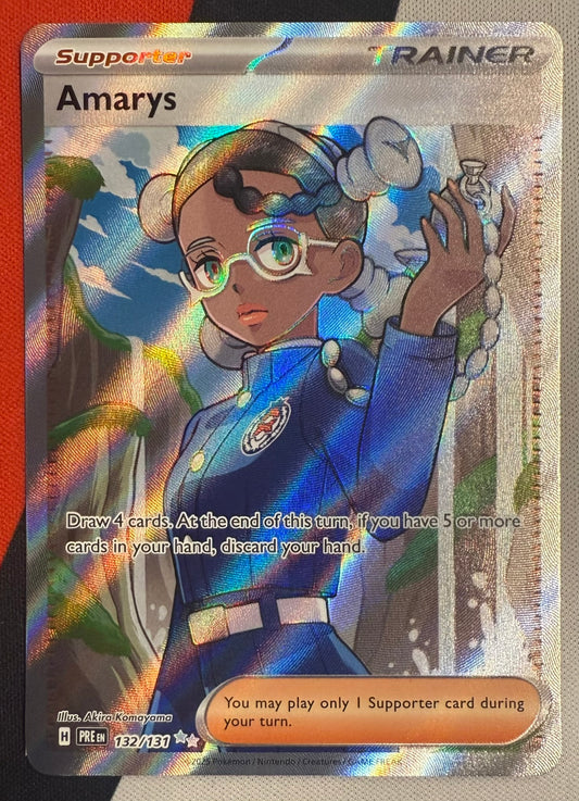 Amarys #132 – Prismatic Evolutions (Ultra Rare) A