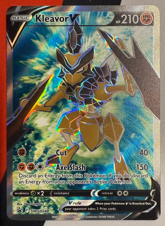 Kleavor V #SWSH248 – Sword & Shield (Black Star Promo, Full Art)