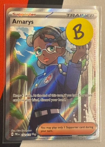 Amarys #132 – Prismatic Evolutions (Ultra Rare) B