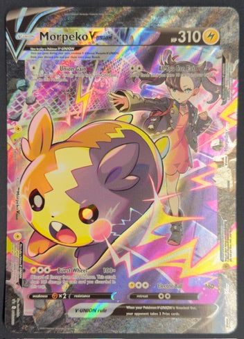 Morpeko V-UNION SWSH287–SWSH290 – Sword & Shield (Black Star Promo, Jumbo Card)