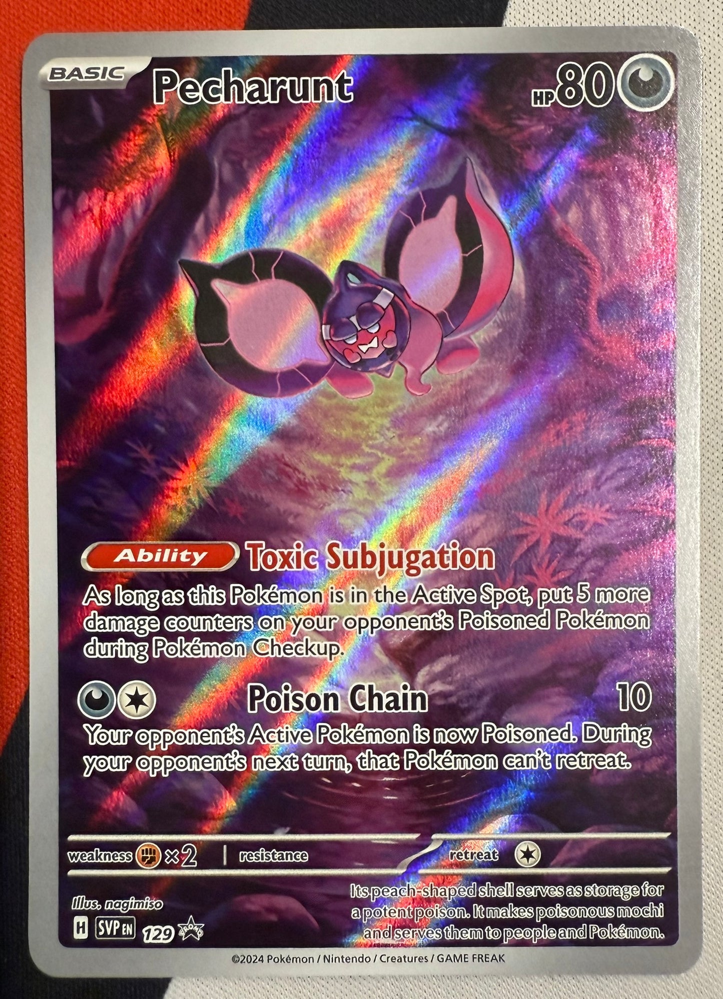 Pecharunt #129 – Scarlet & Violet (Black Star Promo, Full Art) B