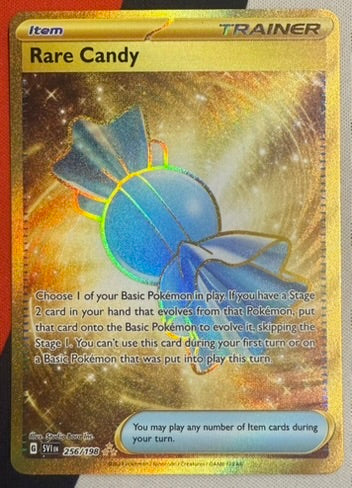 Rare Candy #256 – Scarlet & Violet (Hyper Rare, Gold)