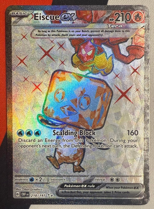 Eiscue ex #210 – Obsidian Flames (Ultra Rare)