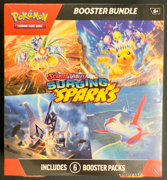 *IN PRINT* Pokemon Surging Sparks Booster Bundle