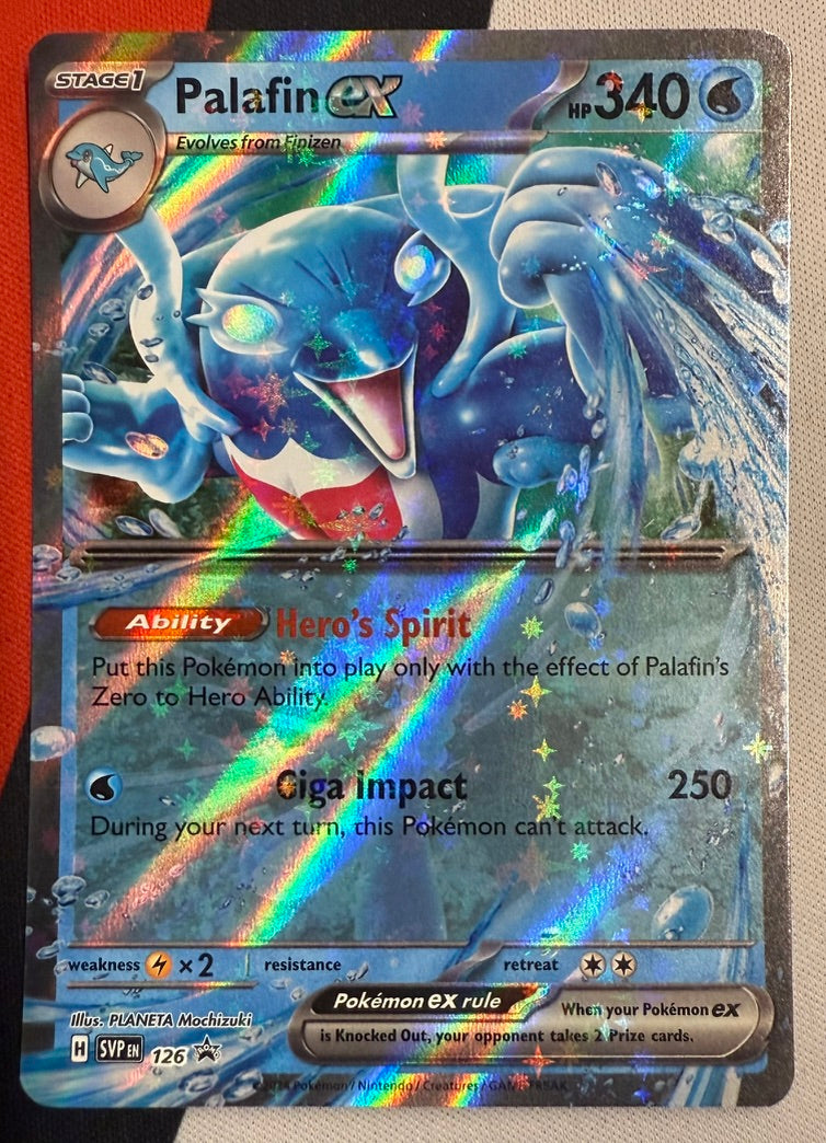 Palafin ex #126 – Scarlet & Violet Promo (Black Star Promo)