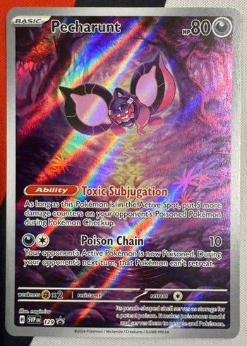 Pecharunt #129 – Scarlet & Violet (Black Star Promo, Full Art) D