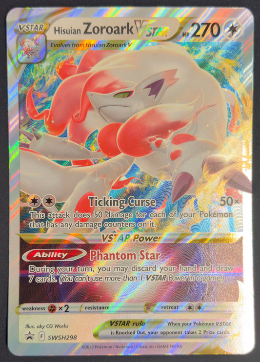 Hisuian Zoroark VSTAR SWSH298 – Sword & Shield (Black Star Promo, Jumbo Card)