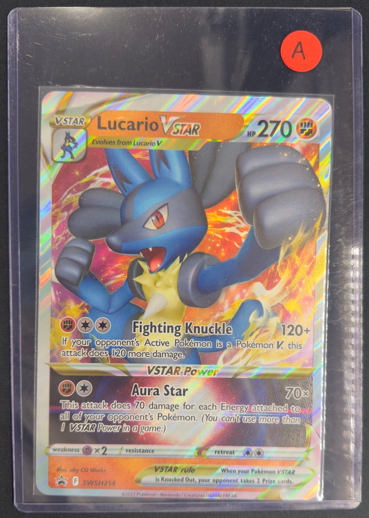 Lucario VSTAR SWSH214 – Sword & Shield (Black Star Promo, Jumbo Card) A