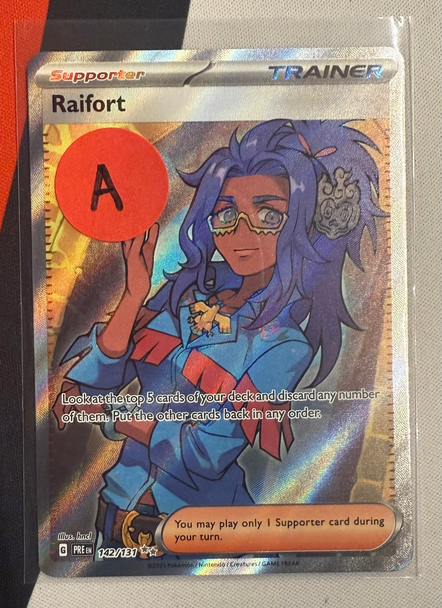 Raifort #142 – Prismatic Evolutions (Ultra Rare) A