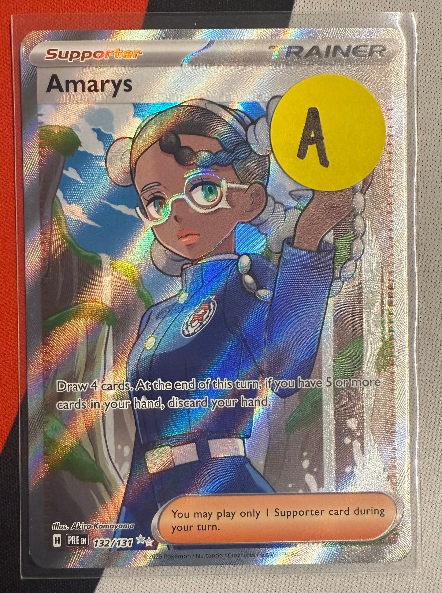 Amarys #132 – Prismatic Evolutions (Ultra Rare) A