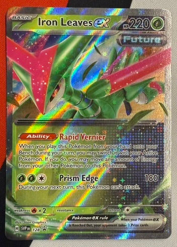 Iron Leaves ex #128 – Scarlet & Violet (Black Star Promo)