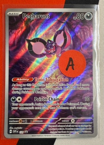 Pecharunt #129 – Scarlet & Violet (Black Star Promo, Full Art) A