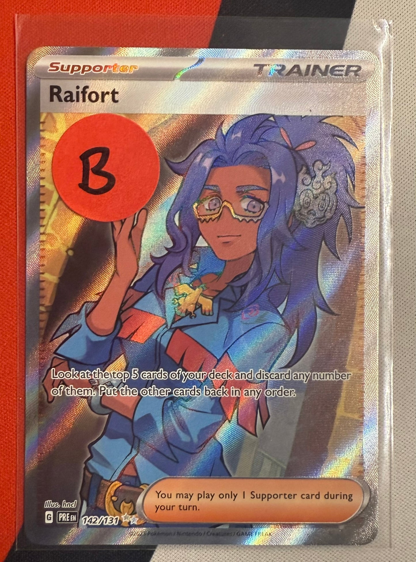 Raifort #142 – Prismatic Evolutions (Ultra Rare) B