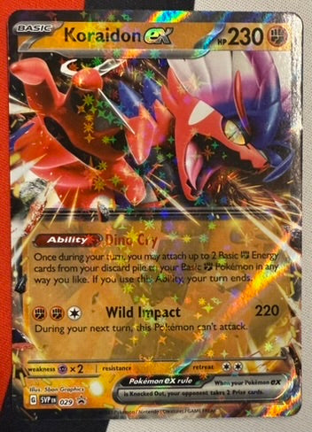 Koraidon ex #29 – Scarlet & Violet Promo (Black Star Promo) A