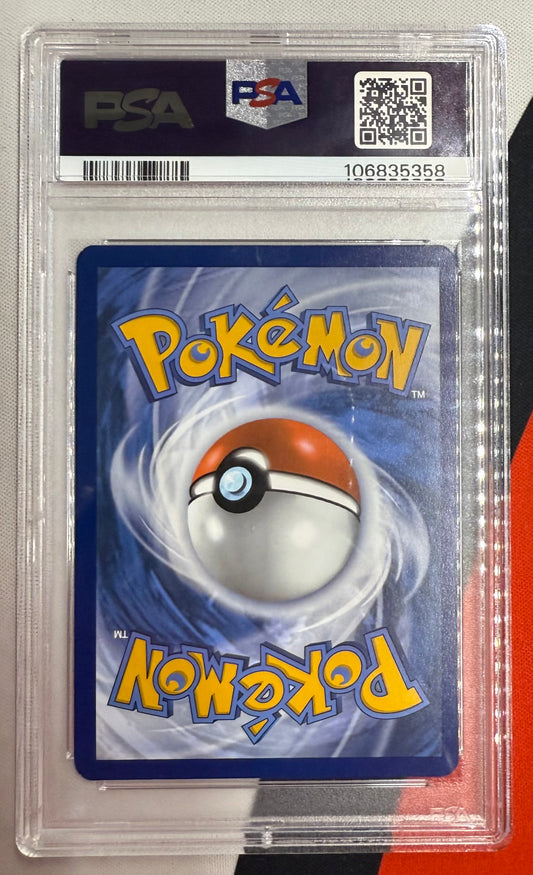 PSA 8 LUCARIO EX #051 PRISMATIC EVOLUTIONS DOUBLE RARE