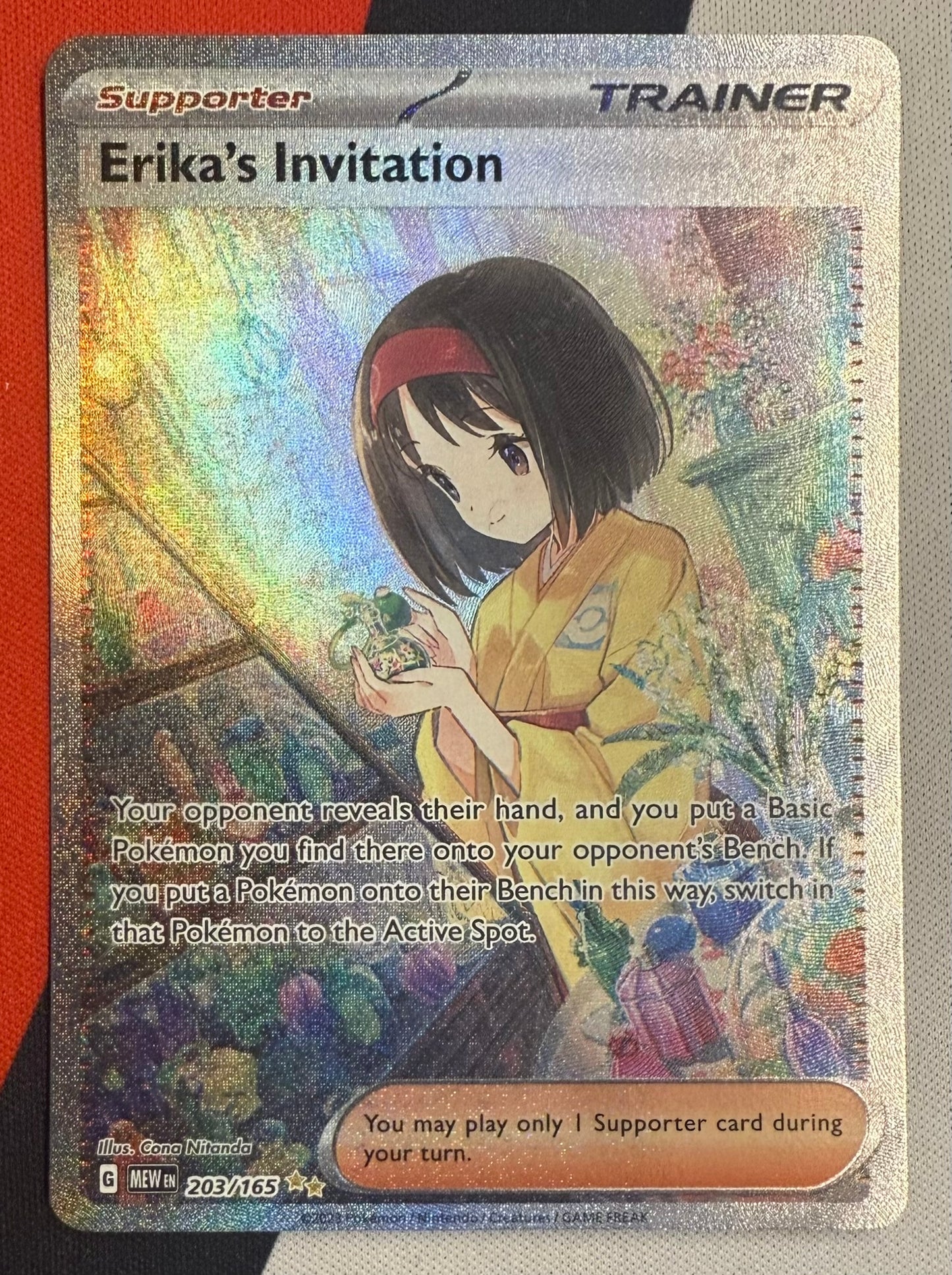 Erika’s Invitation #203 – Scarlet & Violet: 151 (Ultra Rare)