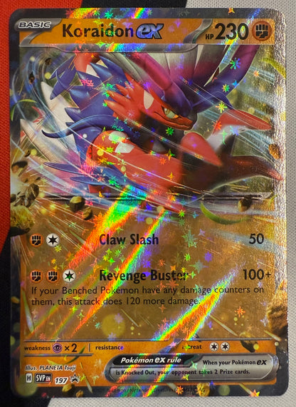 Koraidon ex #197 – Scarlet & Violet (Black Star Promo) B
