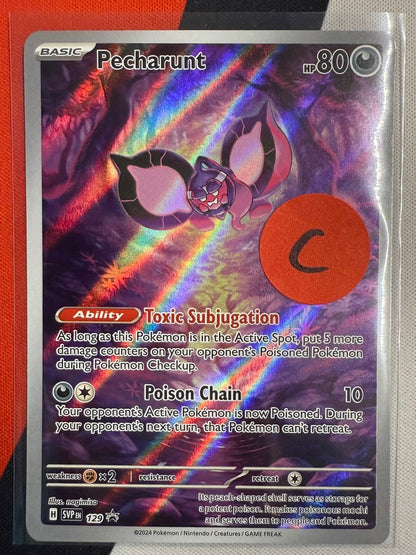 Pecharunt #129 – Scarlet & Violet (Black Star Promo, Full Art) C