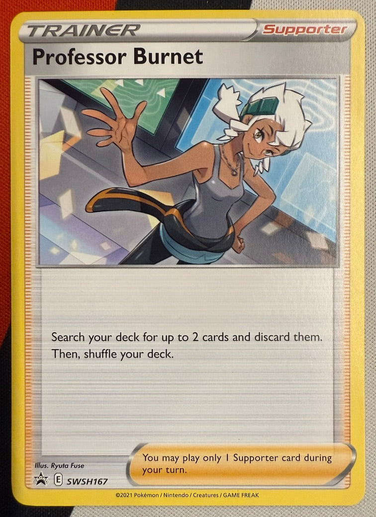 Professor Burnet #SWSH167 – Sword & Shield (Black Star Promo)