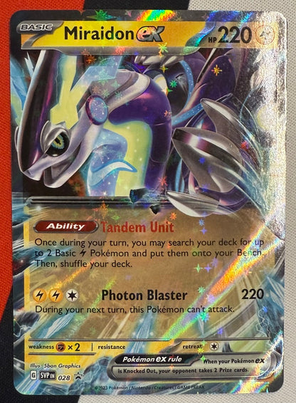 Miraidon ex #28 – Scarlet & Violet Promo (Black Star Promo) C