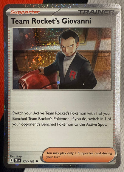 Team Rocket’s Giovanni #174 – Destined Rivals (Cosmos Holo) B
