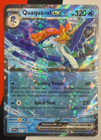 Quaquaval ex #35 – Scarlet & Violet Promo (Black Star Promo) B