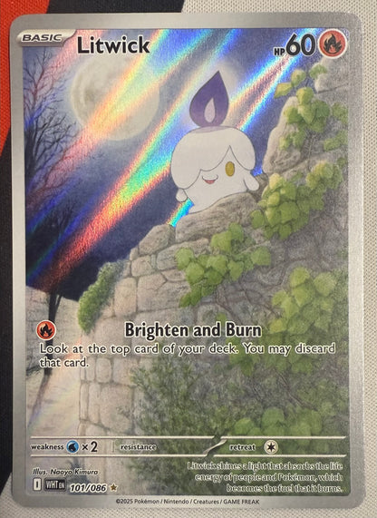Litwick #101 – White Flare (Illustration Rare)
