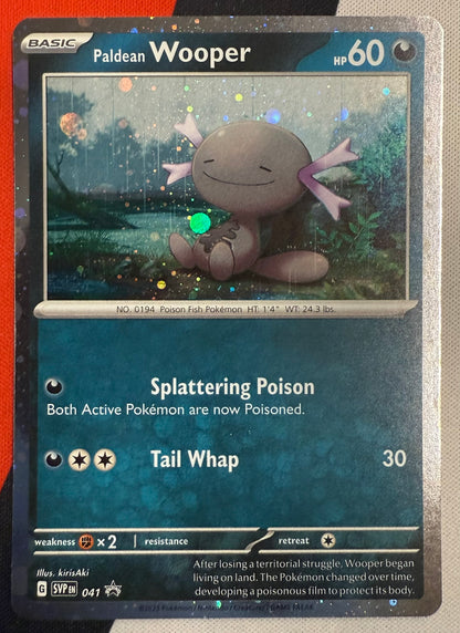 Paldean Wooper #41 – Scarlet & Violet Promo (Black Star Promo) D