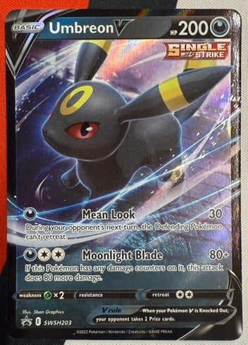 Umbreon V #SWSH203 – Sword & Shield (Black Star Promo)