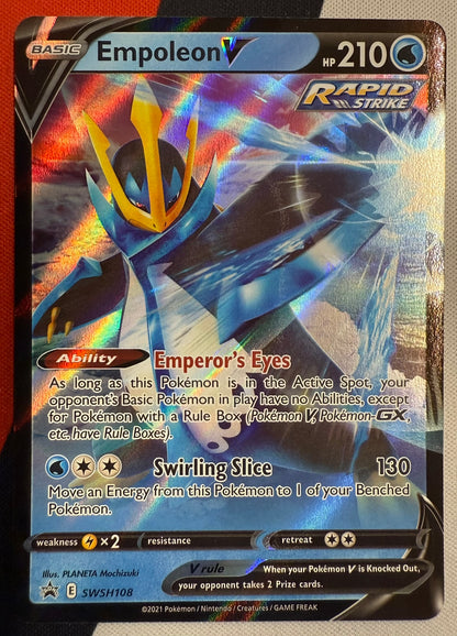 Empoleon V #SWSH108 – Sword & Shield (Black Star Promo) B