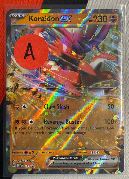 Koraidon ex #197 – Scarlet & Violet (Black Star Promo) A