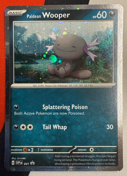 Paldean Wooper #41 – Scarlet & Violet Promo (Black Star Promo) B