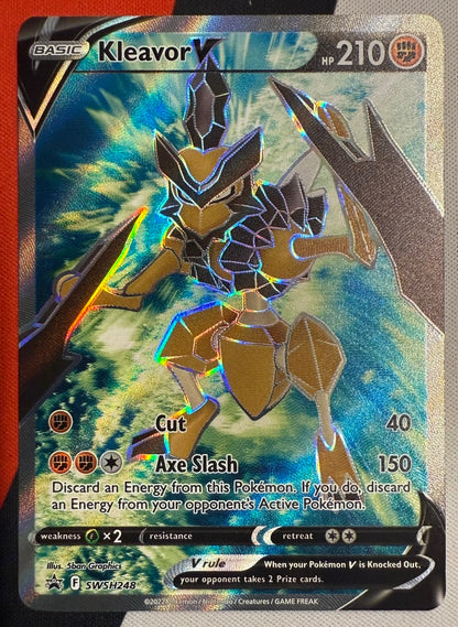 Kleavor V #SWSH248 – Sword & Shield (Black Star Promo, Full Art)