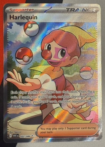 Harlequin #163 – White Flare (Ultra Rare)