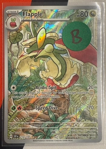 Flapple #210 – Surging Sparks (Illustration Rare) B