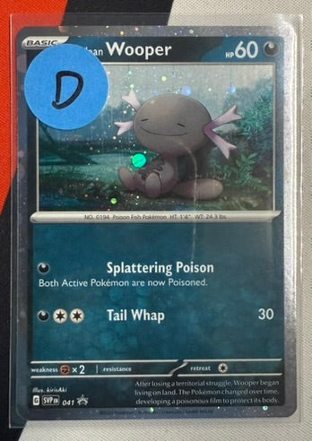 Paldean Wooper #41 – Scarlet & Violet Promo (Black Star Promo) D