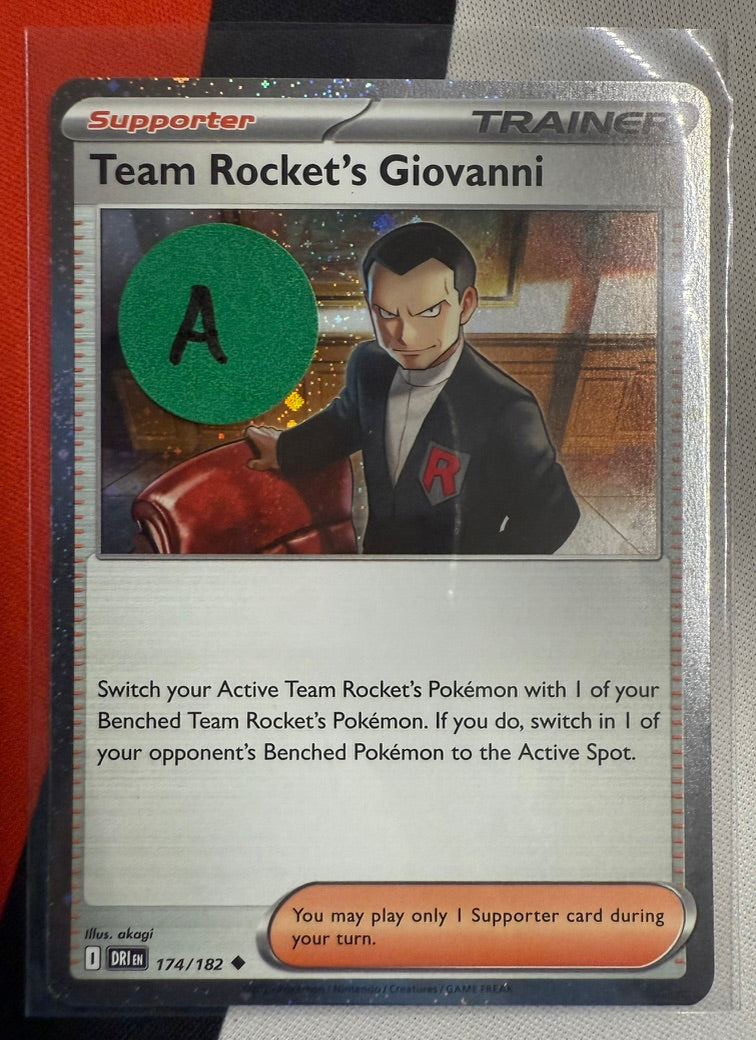 Team Rocket’s Giovanni #174 – Destined Rivals (Cosmos Holo) A